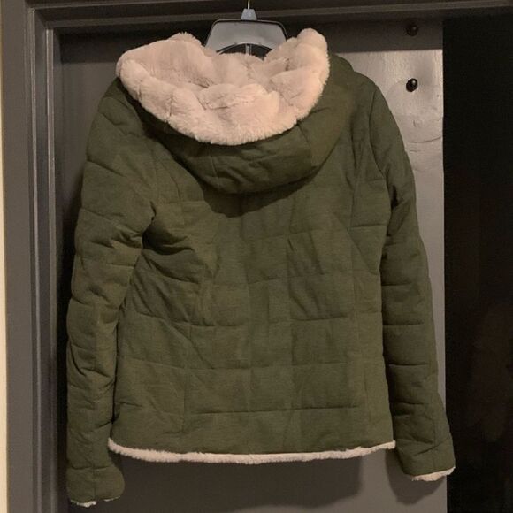 Be Boundless Faux Fur-Lined Puffer Coat - Size S - Picture 3 of 5